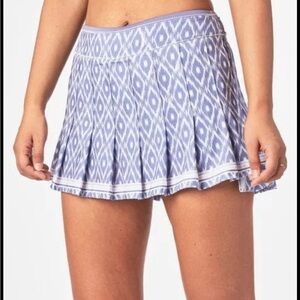 Lucky in Love Blue and White longer lenth Skirt